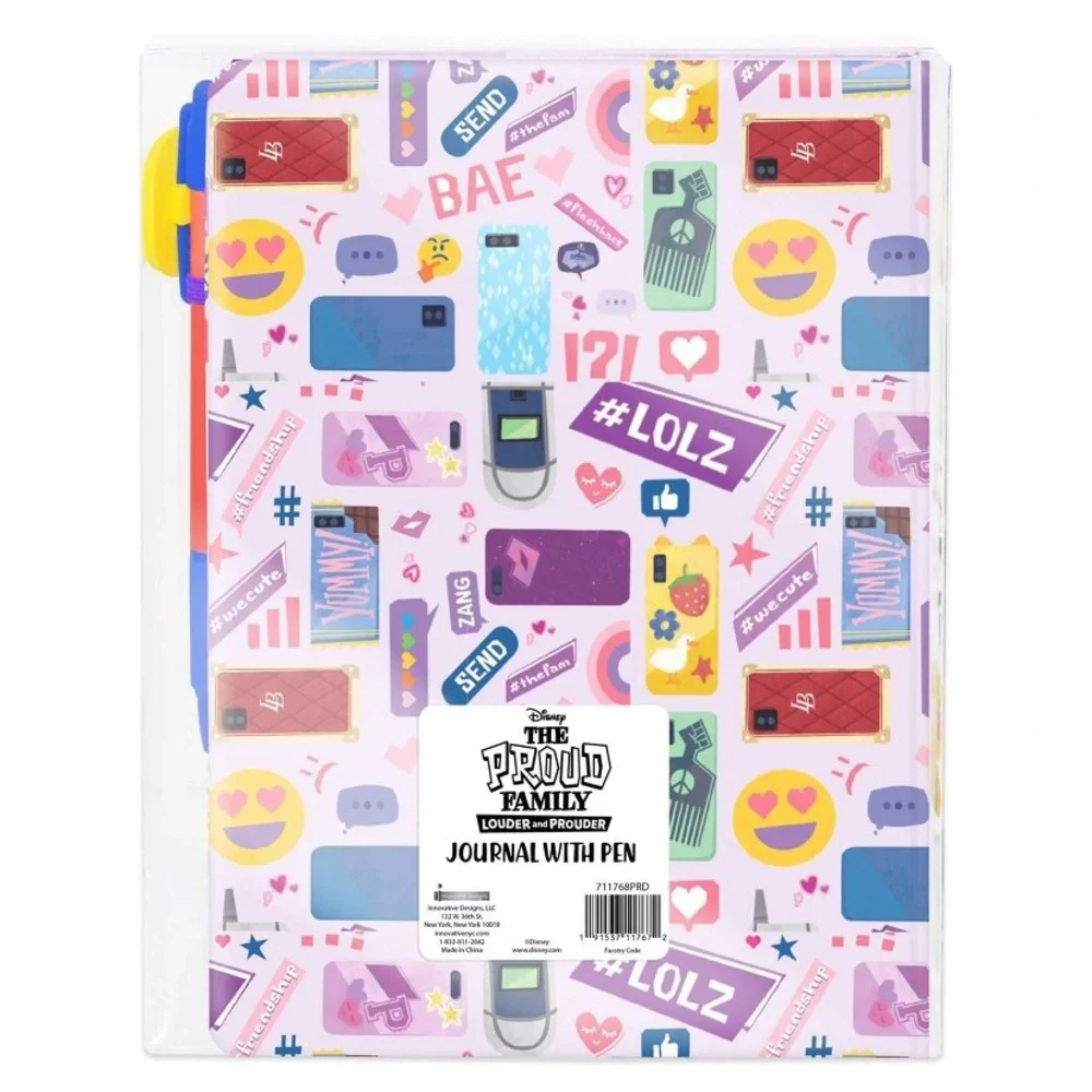 Disney The Proud Family Journal and Pen Set